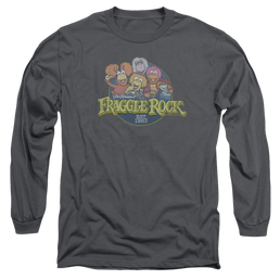 Fraggle Rock Circle Logo - Men's Long Sleeve T-Shirt Men's Long Sleeve T-Shirt Fraggle Rock   