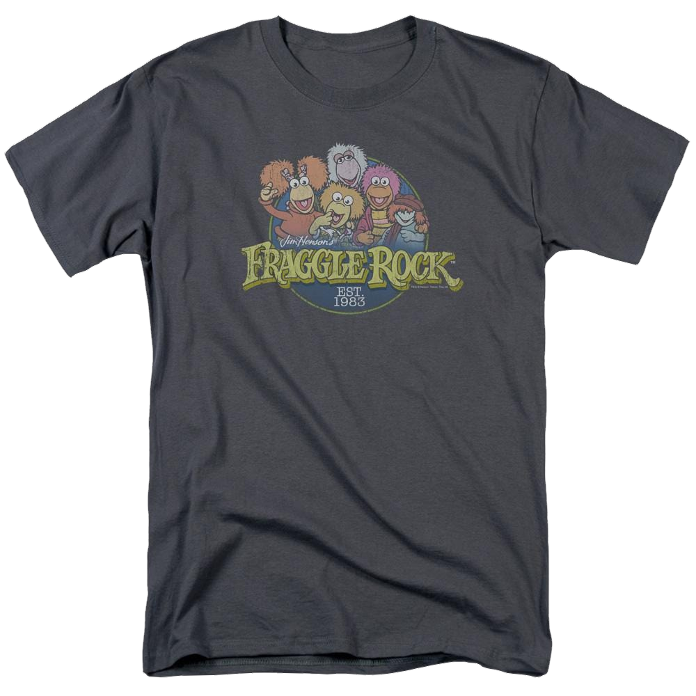 Fraggle Rock Circle Logo - Men's Regular Fit T-Shirt Men's Regular Fit T-Shirt Fraggle Rock   