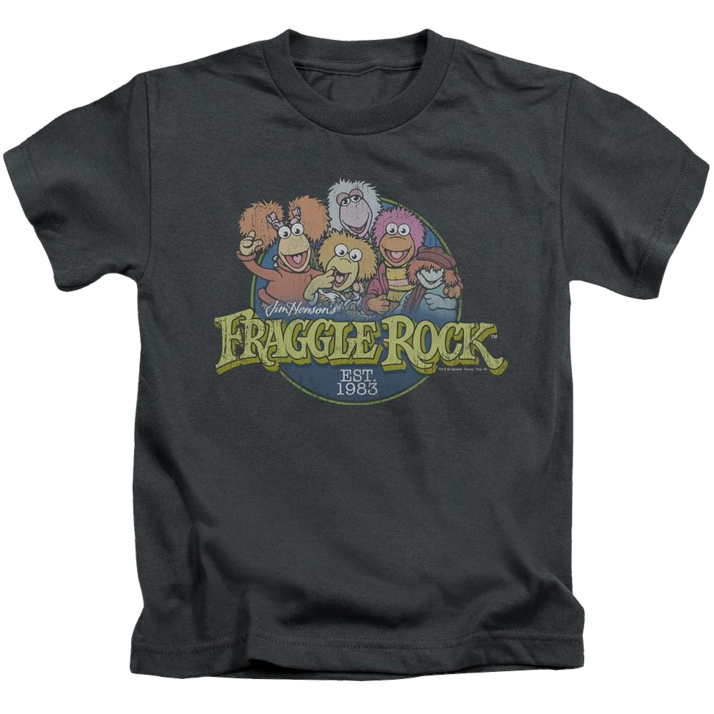 Fraggle Rock Circle Logo - Kid's T-Shirt (Ages 4-7) Kid's T-Shirt (Ages 4-7) Fraggle Rock   