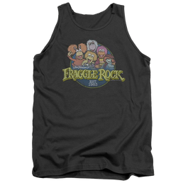 Fraggle Rock Circle Logo Men's Tank Men's Tank Fraggle Rock   
