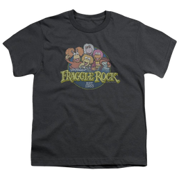 Fraggle Rock Circle Logo - Youth T-Shirt (Ages 8-12) Youth T-Shirt (Ages 8-12) Fraggle Rock   