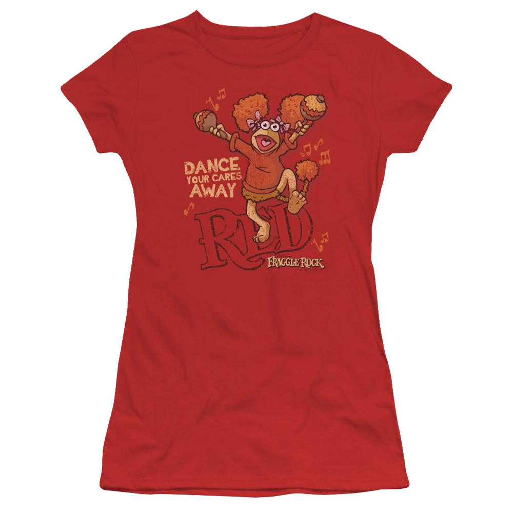 Fraggle Rock Dance - Juniors T-Shirt Juniors T-Shirt Fraggle Rock   