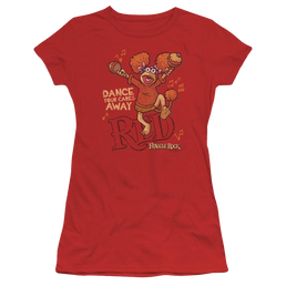 Fraggle Rock Dance - Juniors T-Shirt Juniors T-Shirt Fraggle Rock   
