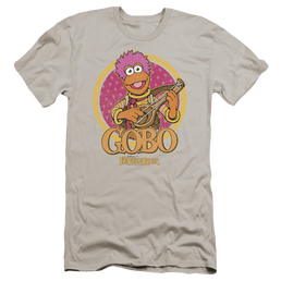 Fraggle Rock Gobo Circle - Men's Premium Slim Fit T-Shirt Men's Premium Slim Fit T-Shirt Fraggle Rock   