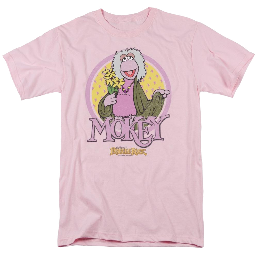 Fraggle Rock Mokey Circle - Men's Regular Fit T-Shirt Men's Regular Fit T-Shirt Fraggle Rock   