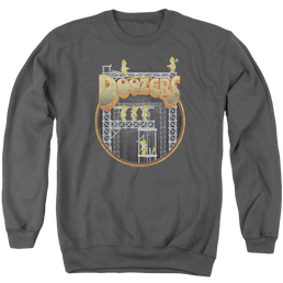 Fraggle Rock Doozers Construction - Men's Crewneck Sweatshirt Men's Crewneck Sweatshirt Fraggle Rock   