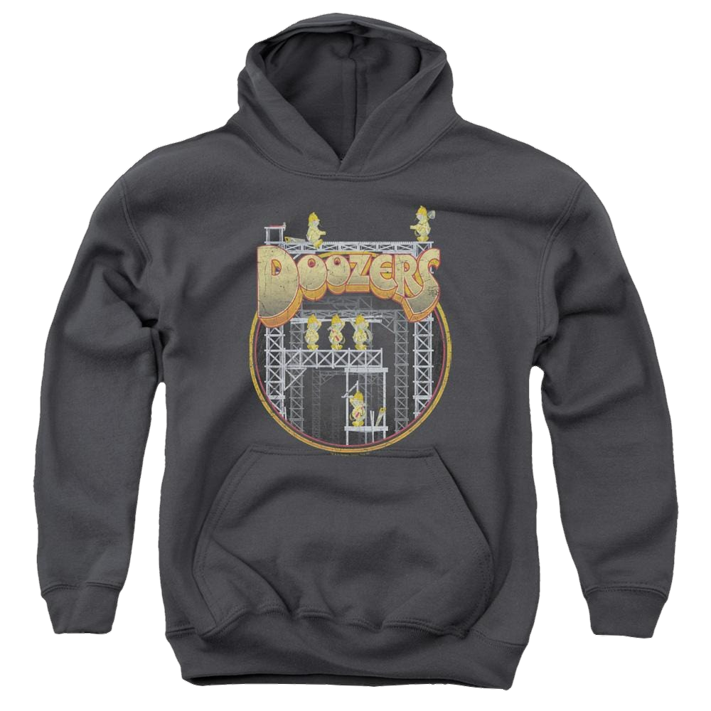 Fraggle Rock Doozers Construction - Youth Hoodie (Ages 8-12) Youth Hoodie (Ages 8-12) Fraggle Rock   