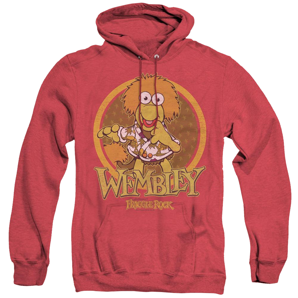Fraggle Rock Wembley Circle - Heather Pullover Hoodie Heather Pullover Hoodie Fraggle Rock   