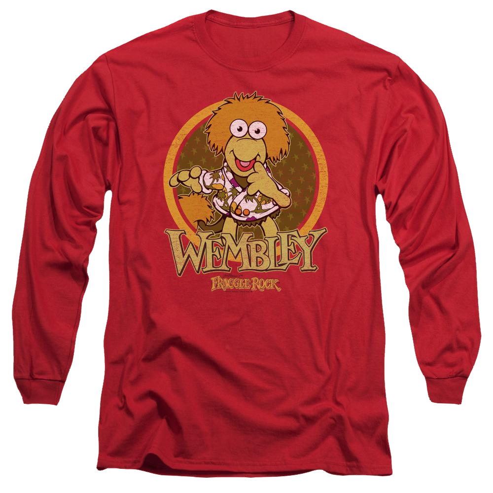 Fraggle Rock Wembley Circle - Men's Long Sleeve T-Shirt Men's Long Sleeve T-Shirt Fraggle Rock   