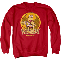 Fraggle Rock Wembley Circle - Men's Crewneck Sweatshirt Men's Crewneck Sweatshirt Fraggle Rock   