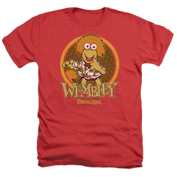 Fraggle Rock Wembley Circle - Men's Heather T-Shirt Men's Heather T-Shirt Fraggle Rock   