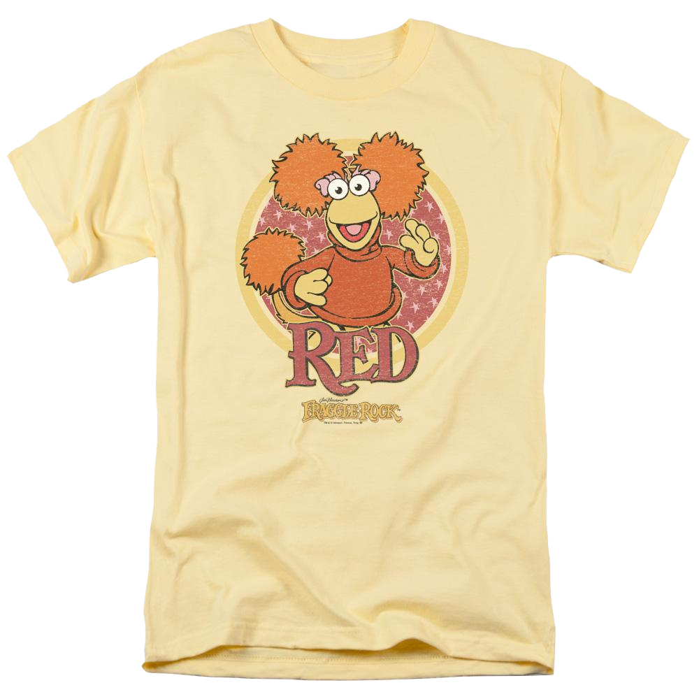 Fraggle Rock Red Circle - Men's Regular Fit T-Shirt Men's Regular Fit T-Shirt Fraggle Rock   