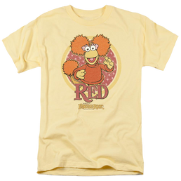 Fraggle Rock Red Circle - Men's Regular Fit T-Shirt Men's Regular Fit T-Shirt Fraggle Rock   