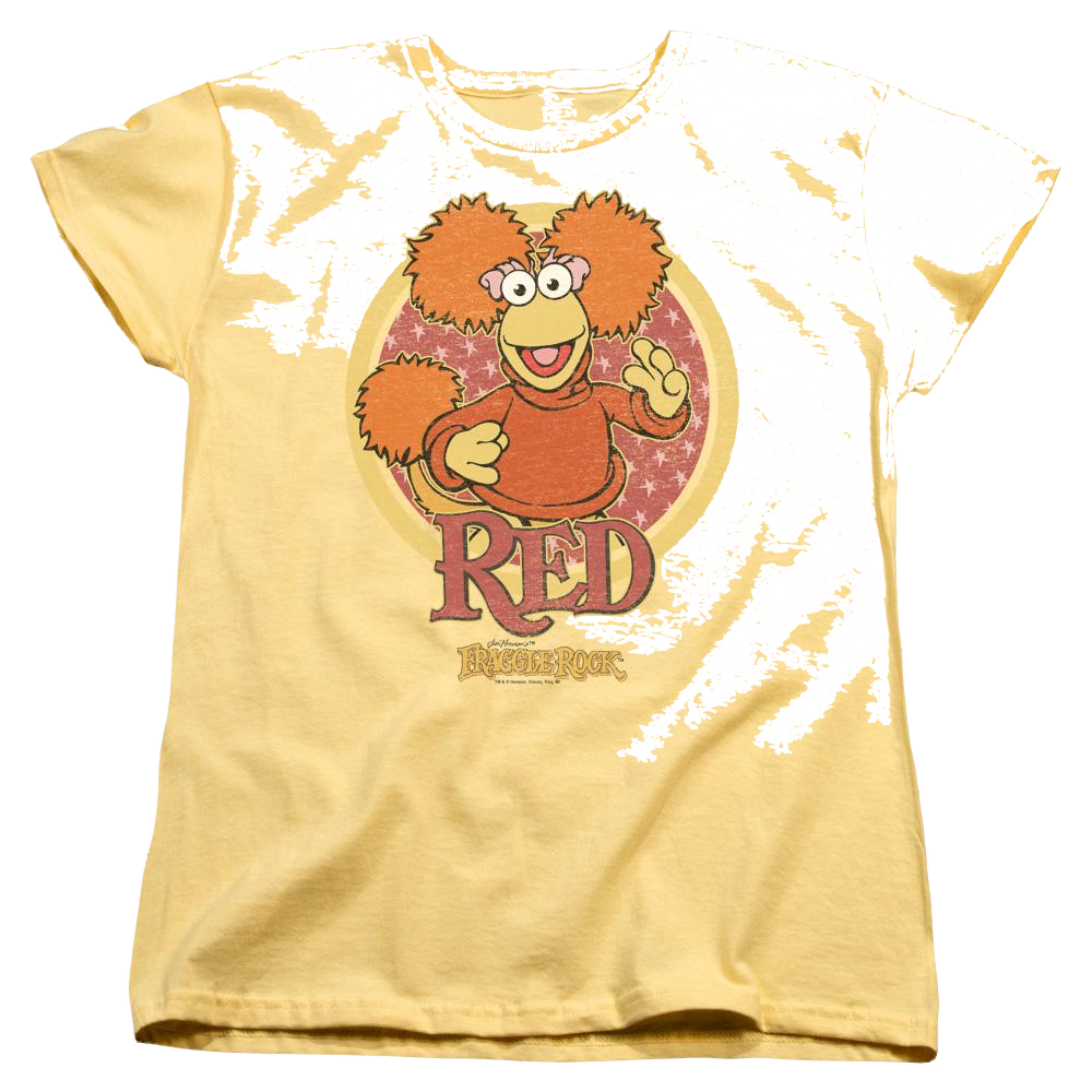 Fraggle Rock Red Circle - Women's T-Shirt Women's T-Shirt Fraggle Rock   