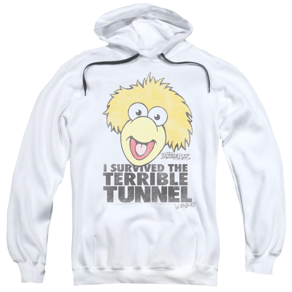 Fraggle Rock Terrible Tunnel - Pullover Hoodie Pullover Hoodie Fraggle Rock   