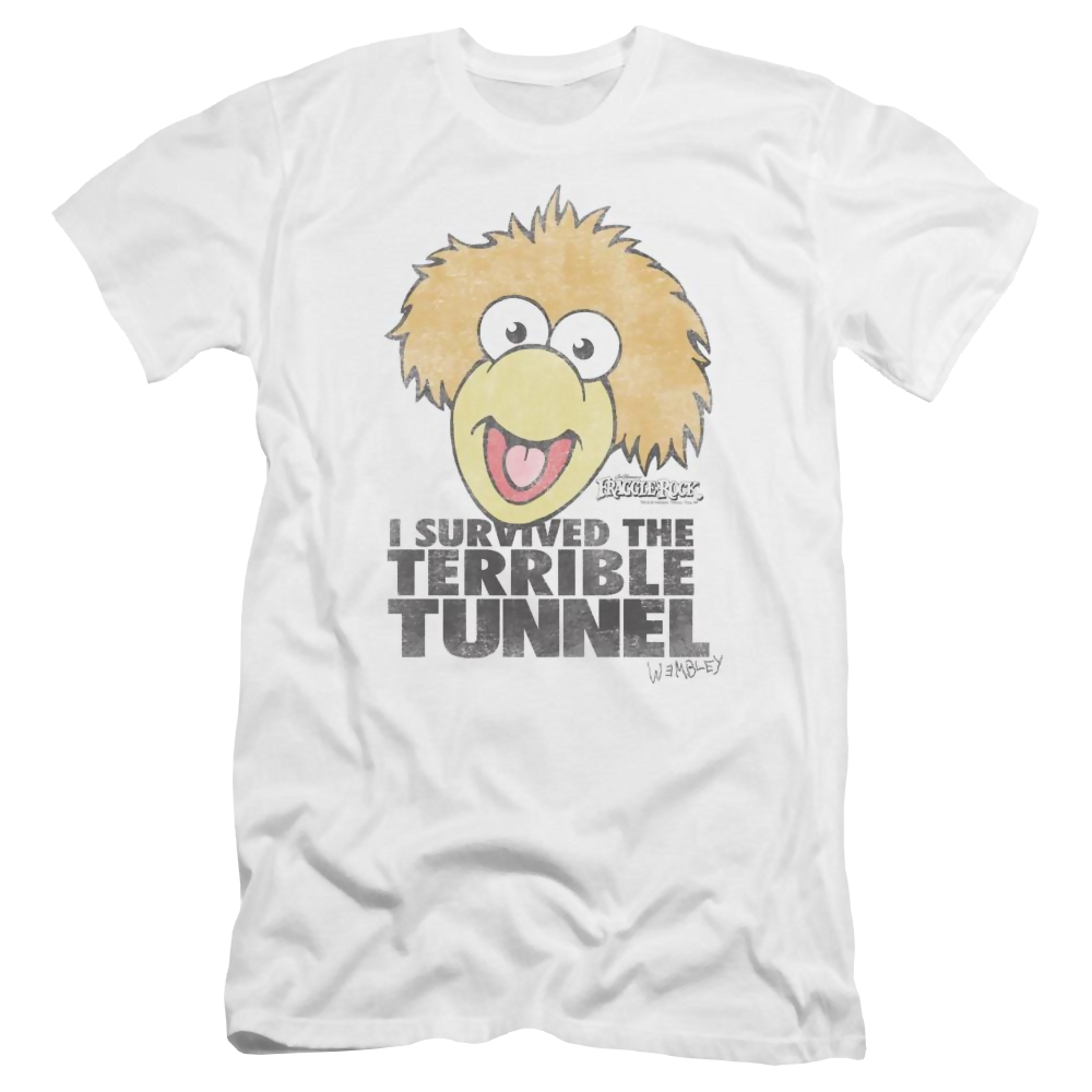 Fraggle Rock Terrible Tunnel - Men's Premium Slim Fit T-Shirt Men's Premium Slim Fit T-Shirt Fraggle Rock   