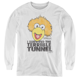 Fraggle Rock Terrible Tunnel - Youth Long Sleeve T-Shirt Youth Long Sleeve T-Shirt Fraggle Rock   
