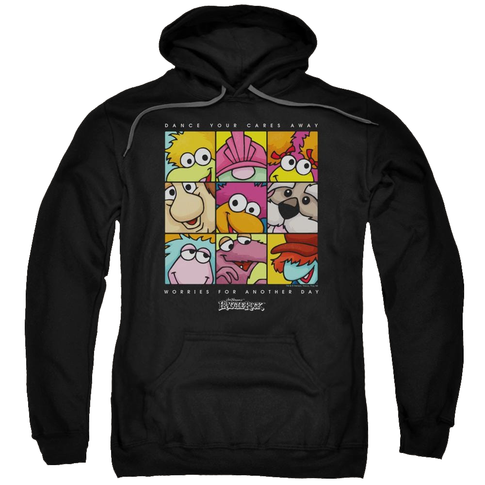 Fraggle Rock Squared - Pullover Hoodie Pullover Hoodie Fraggle Rock   