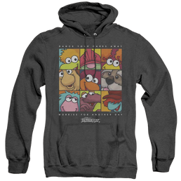Fraggle Rock Squared - Heather Pullover Hoodie Heather Pullover Hoodie Fraggle Rock   