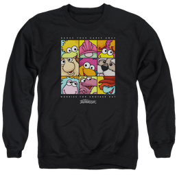Fraggle Rock Squared - Men's Crewneck Sweatshirt Men's Crewneck Sweatshirt Fraggle Rock   