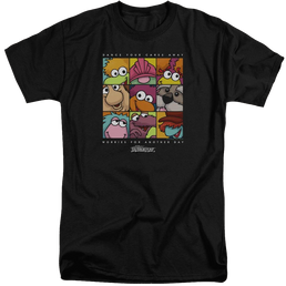 Fraggle Rock Squared - Men's Tall Fit T-Shirt Men's Tall Fit T-Shirt Fraggle Rock   