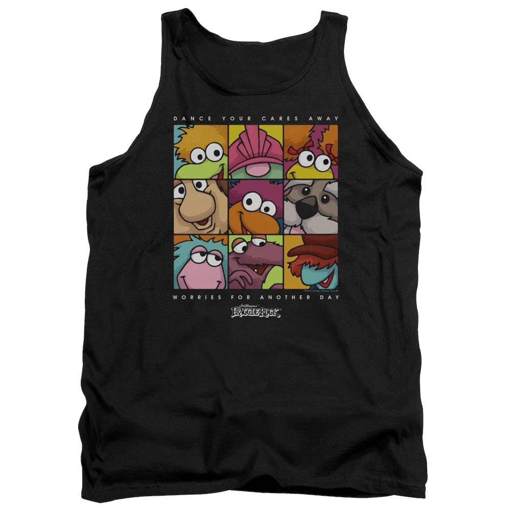 Fraggle Rock Squared Men's Tank Men's Tank Fraggle Rock   