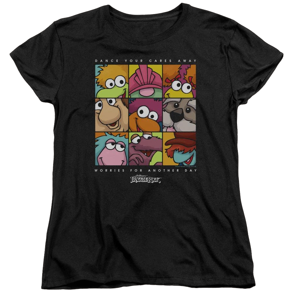 Fraggle Rock Squared - Women's T-Shirt Women's T-Shirt Fraggle Rock   