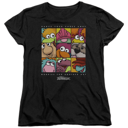 Fraggle Rock Squared - Women's T-Shirt Women's T-Shirt Fraggle Rock   