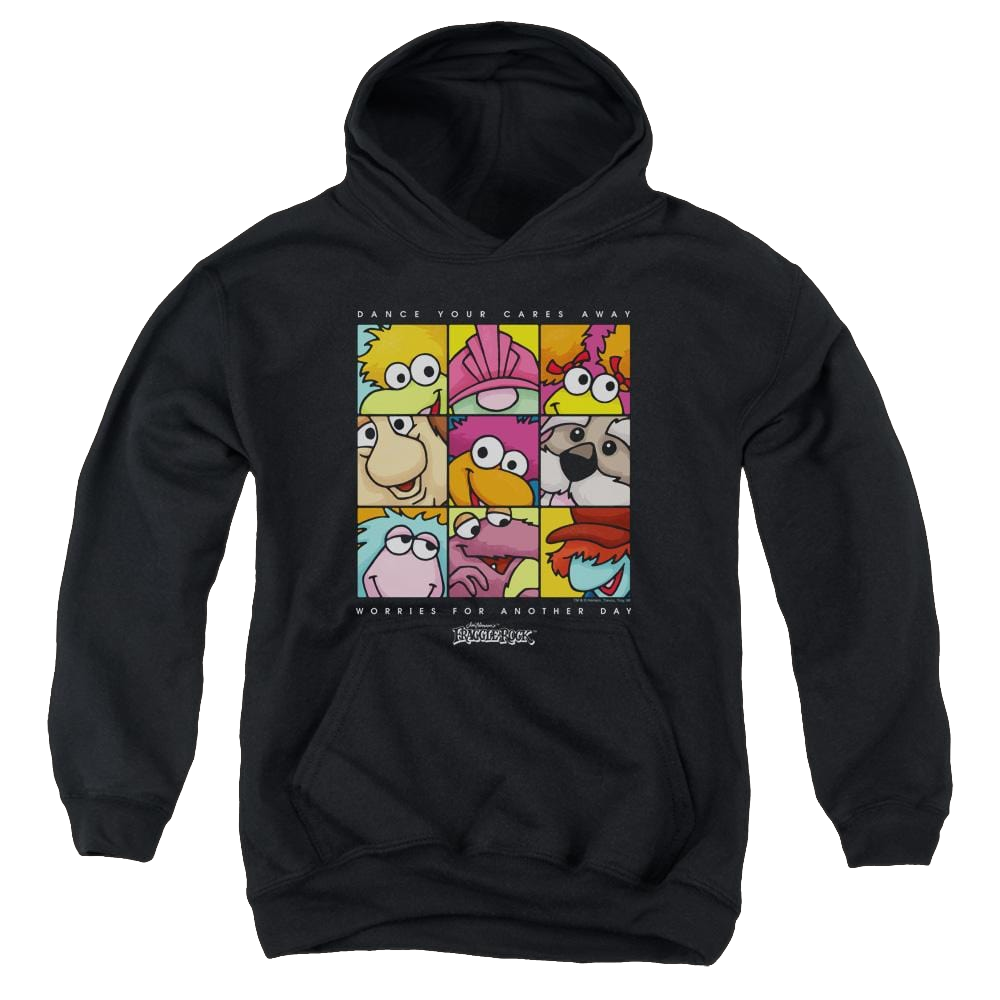 Fraggle Rock Squared - Youth Hoodie (Ages 8-12) Youth Hoodie (Ages 8-12) Fraggle Rock   
