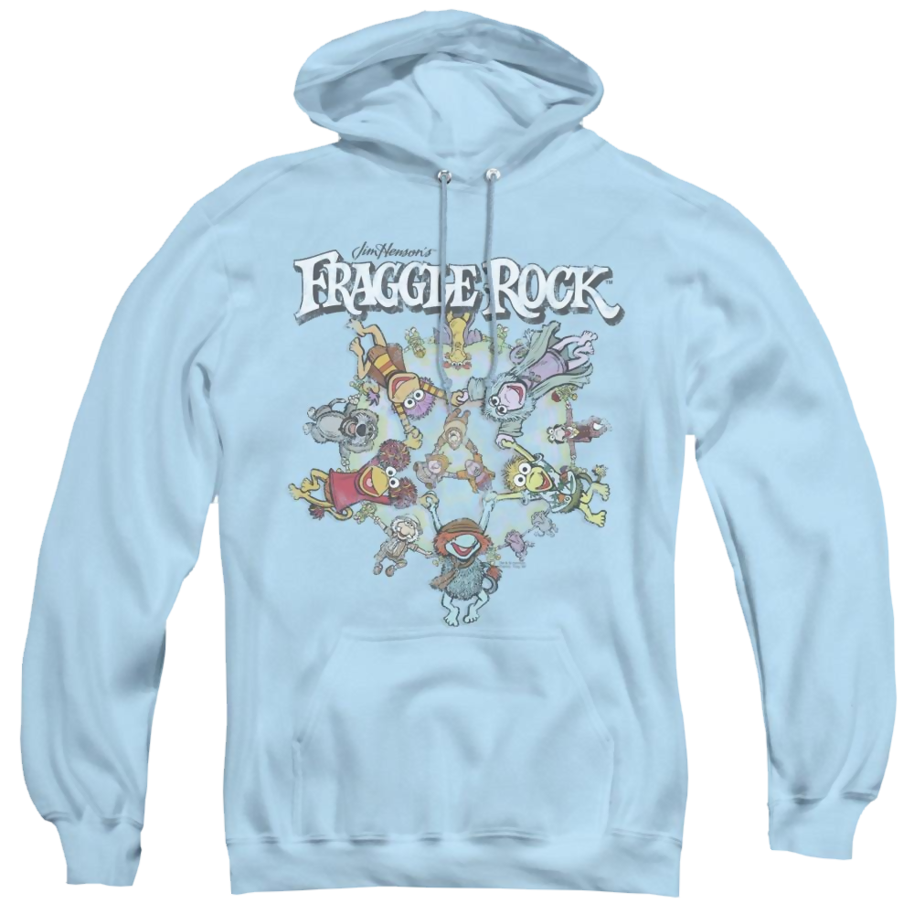 Fraggle Rock Spinning Gang - Pullover Hoodie Pullover Hoodie Fraggle Rock   