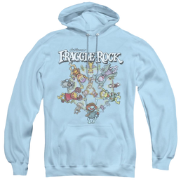 Fraggle Rock Spinning Gang - Pullover Hoodie Pullover Hoodie Fraggle Rock   