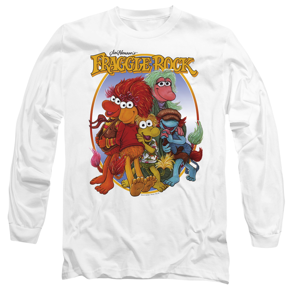 Fraggle Rock Group Hug - Men's Long Sleeve T-Shirt Men's Long Sleeve T-Shirt Fraggle Rock   