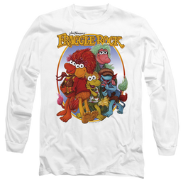 Fraggle Rock Group Hug - Men's Long Sleeve T-Shirt Men's Long Sleeve T-Shirt Fraggle Rock   