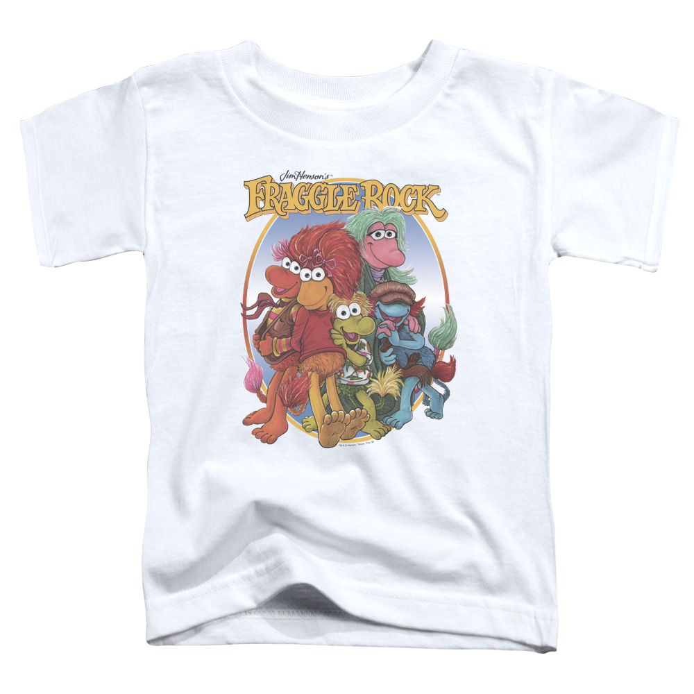 Fraggle Rock Group Hug - Toddler T-Shirt Toddler T-Shirt Fraggle Rock   
