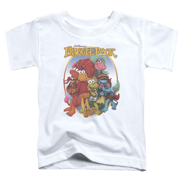 Fraggle Rock Group Hug - Toddler T-Shirt Toddler T-Shirt Fraggle Rock   