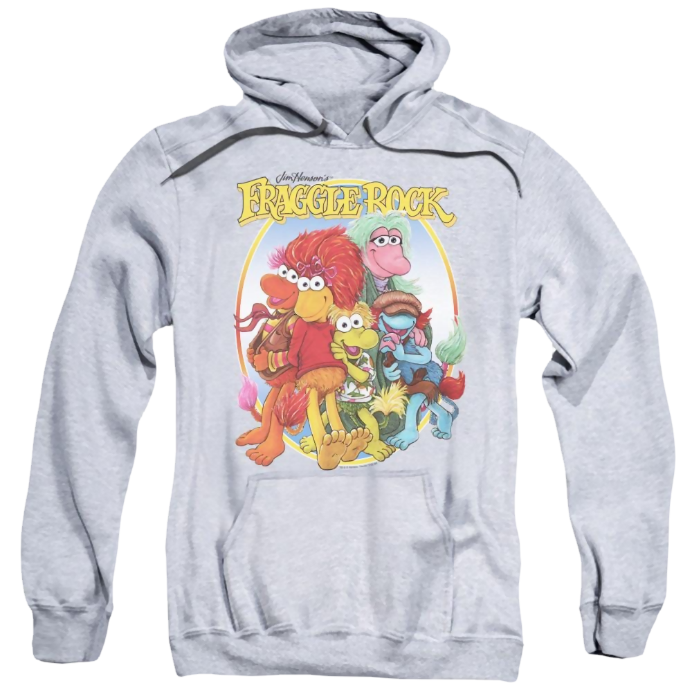 Fraggle Rock Group Hug - Pullover Hoodie Pullover Hoodie Fraggle Rock   