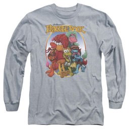 Fraggle Rock Group Hug - Men's Long Sleeve T-Shirt Men's Long Sleeve T-Shirt Fraggle Rock   