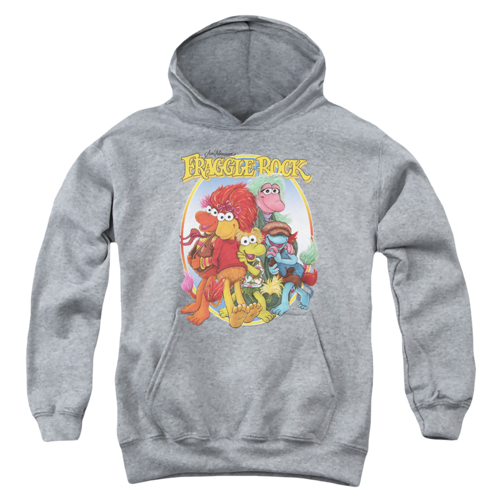 Fraggle Rock Group Hug - Youth Hoodie Youth Hoodie (Ages 8-12) Fraggle Rock   