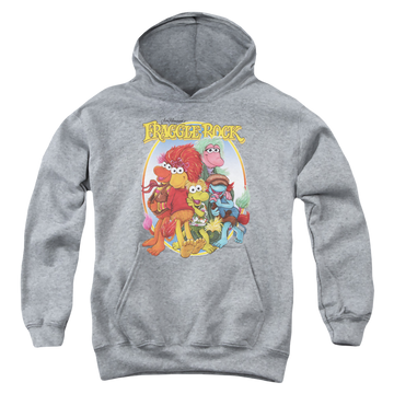 Fraggle Rock Group Hug - Youth Hoodie Youth Hoodie (Ages 8-12) Fraggle Rock   