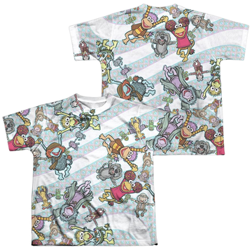 Fraggle Rock Cyclone youth all-over print t-shirt for ages 8 to 12