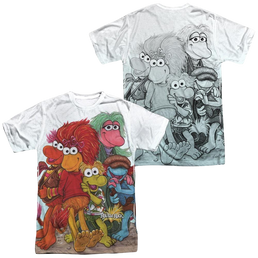 Fraggle Rock Group Shot Men's All Over Print T-Shirt Men's All-Over Print T-Shirt Fraggle Rock   