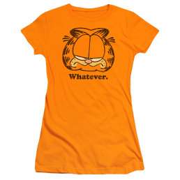 Garfield Whatever - Juniors T-Shirt Juniors T-Shirt Garfield   
