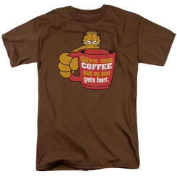 Garfield Give Me Coffee - Men's Regular Fit T-Shirt Men's Regular Fit T-Shirt Garfield   