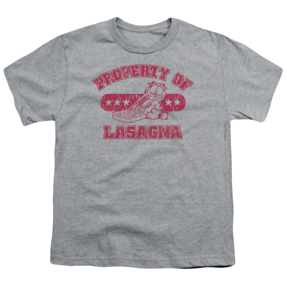 Garfield Property Of Lasagna - Kid's T-Shirt Kid's T-Shirt (Ages 4-7) Garfield   