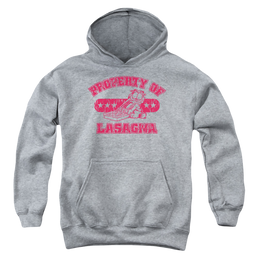 Garfield Property Of Lasagna - Youth Hoodie (Ages 8-12) Youth Hoodie (Ages 8-12) Garfield   