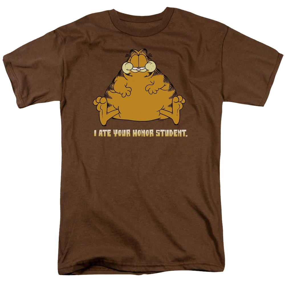 Garfield I Ate Your Honor Student - Men's Regular Fit T-Shirt Men's Regular Fit T-Shirt Garfield   