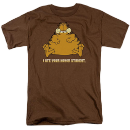 Garfield I Ate Your Honor Student - Men's Regular Fit T-Shirt Men's Regular Fit T-Shirt Garfield   
