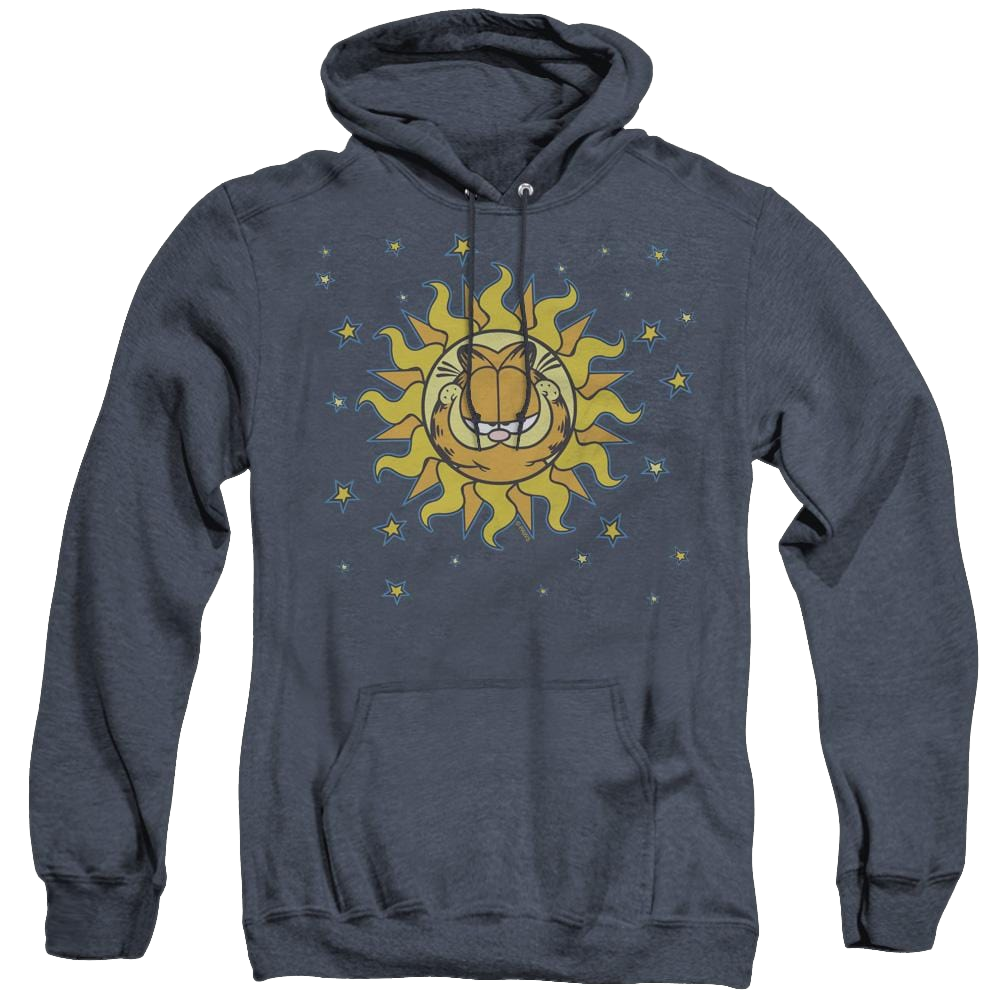 Garfield Celestial - Heather Pullover Hoodie Heather Pullover Hoodie Garfield   