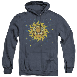 Garfield Celestial - Heather Pullover Hoodie Heather Pullover Hoodie Garfield   
