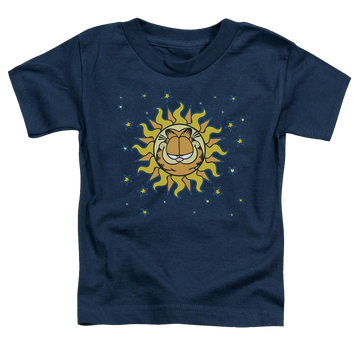 Navy toddler t-shirt with Garfield Celestial graphic